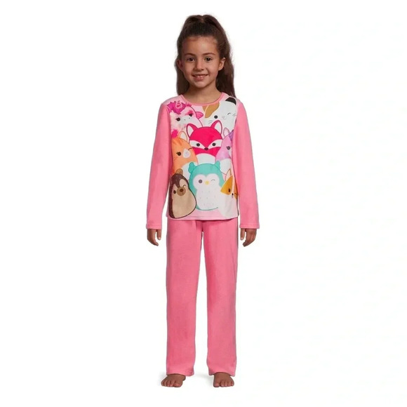 Girls Character Long Sleeve Top and Pants Sleep Set, 2-Piece, Size 14-16 - Picture 1 of 4